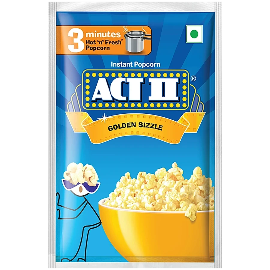 Golden Sizzle Instant Popcorn