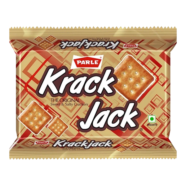 Parle Krack Jack Sweet & Salty Cracker Biscuits