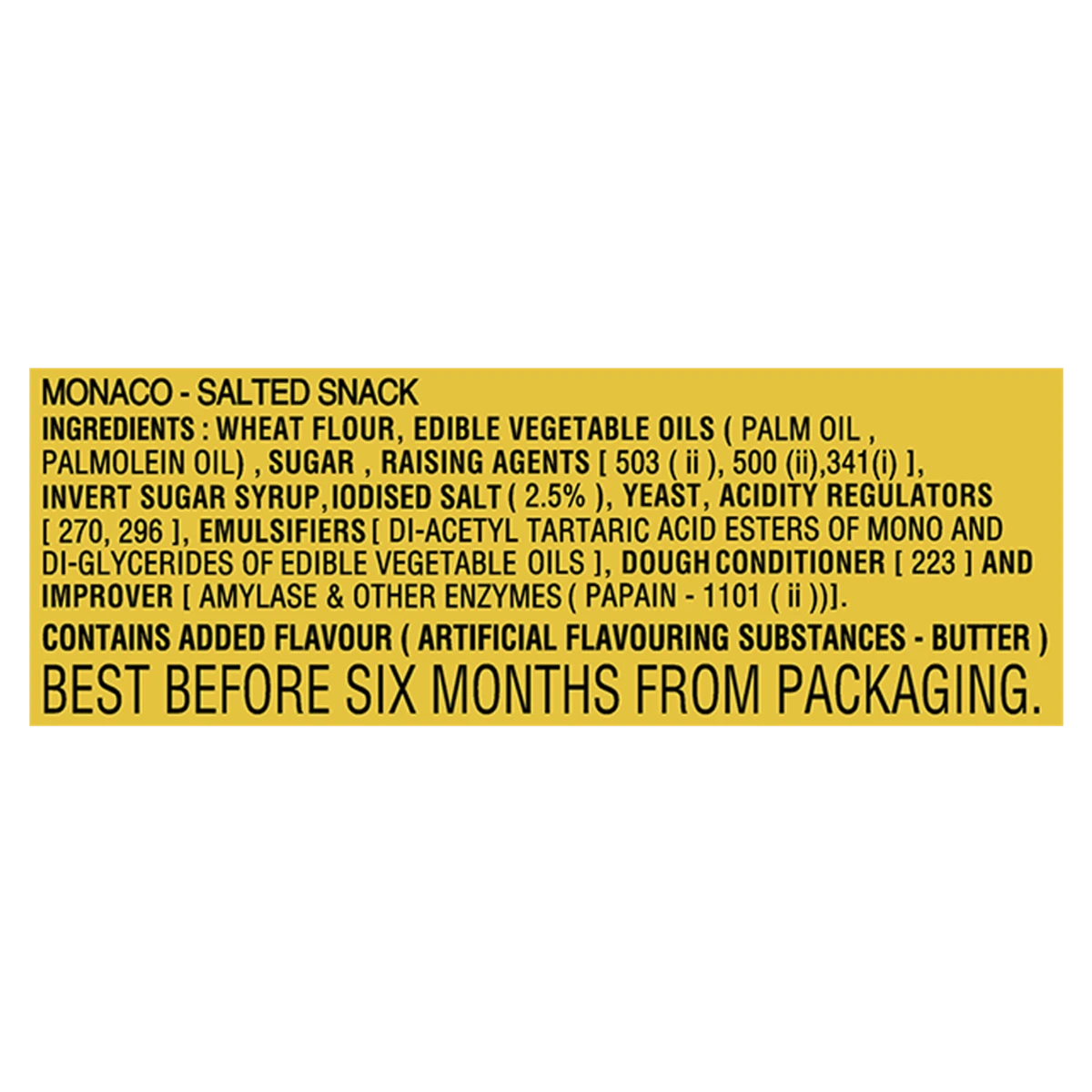 Monaco Light Salty Classic Regular Biscuits