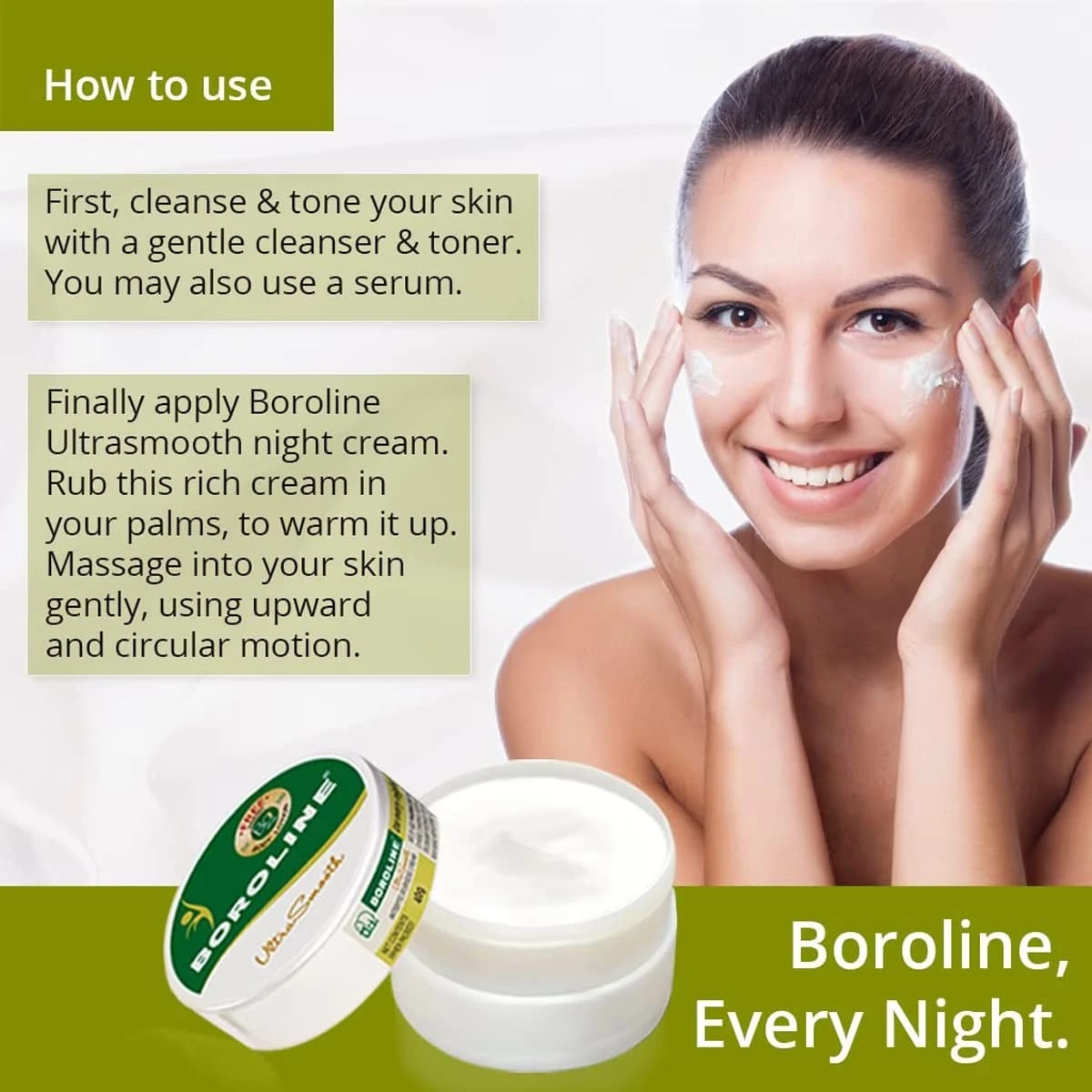 Ultra Smooth Antiseptic Cream for for Dry Skin Care