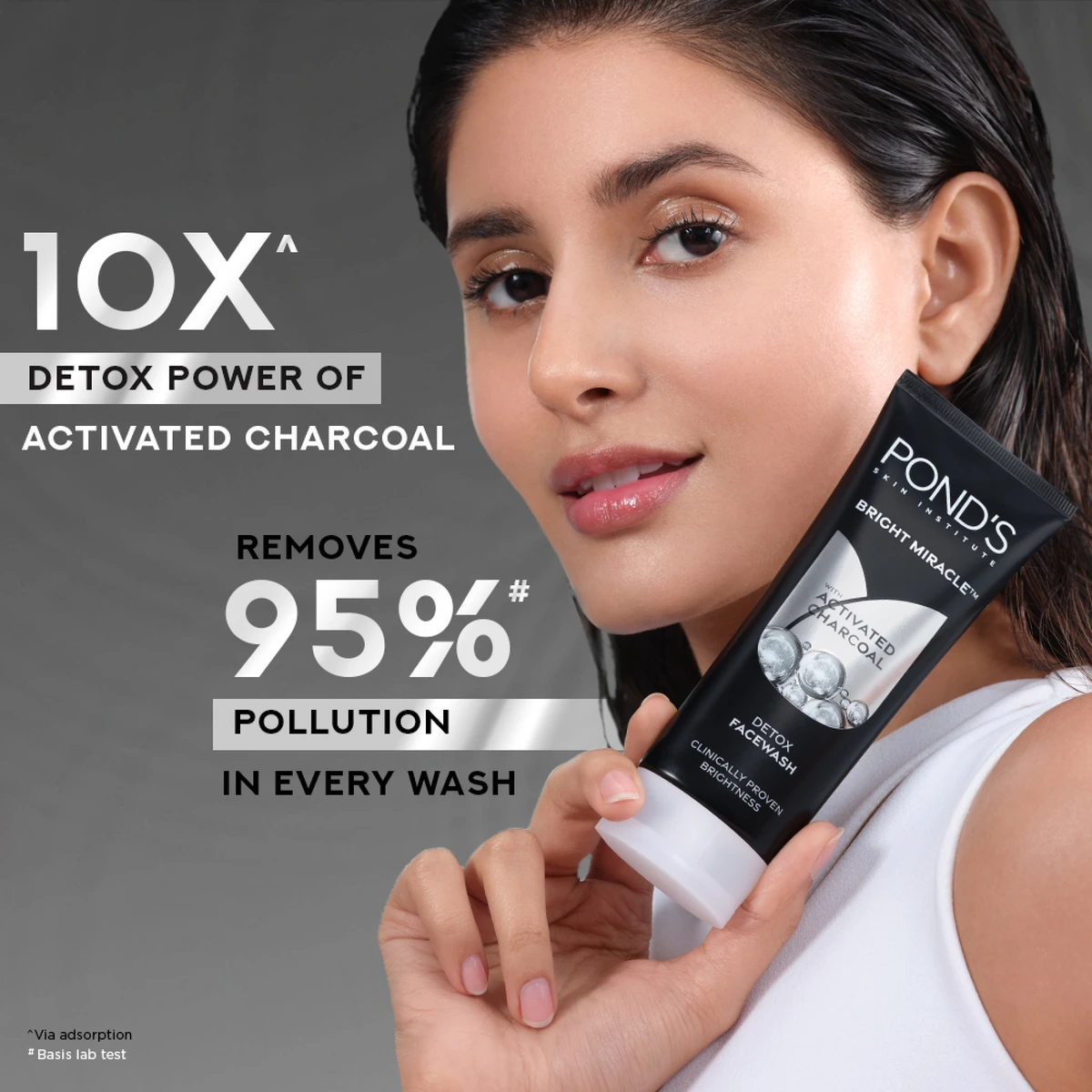 Bright Miracle Black Detox Facewash with Activated Charchoal