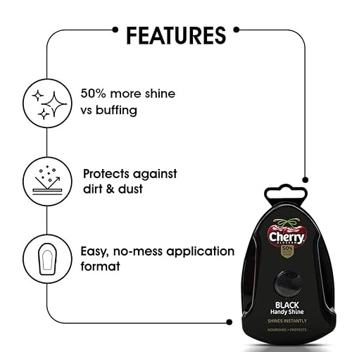 Blossom Black Handy Shoe Shiner