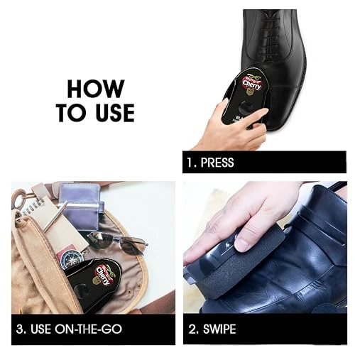 Blossom Black Handy Shoe Shiner
