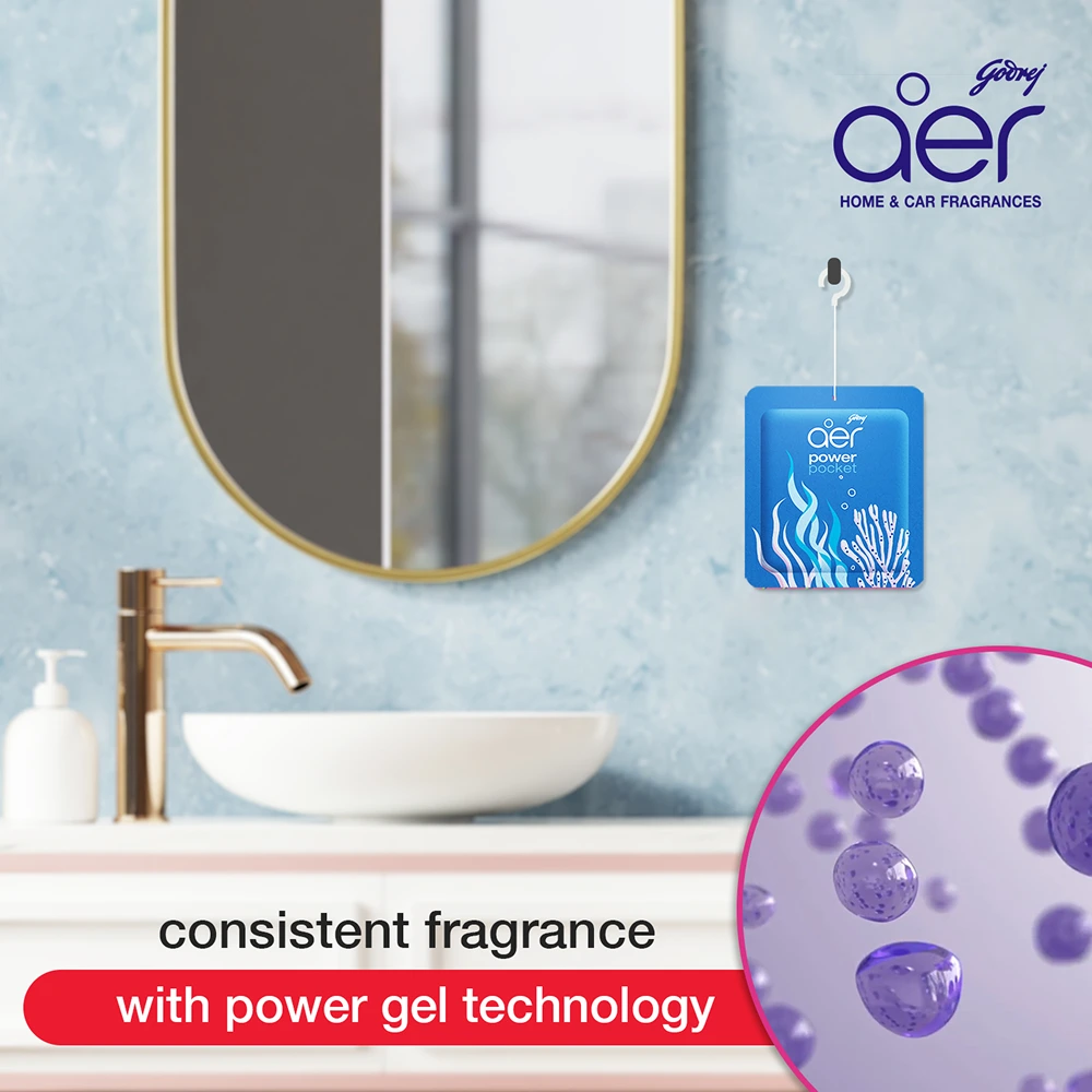 Aer Power Pocket Sea Breeze Bathroom Fragrance