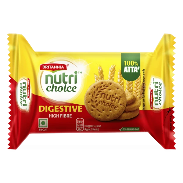Britannia Nutrichoice Digestive High Fibre Biscuits