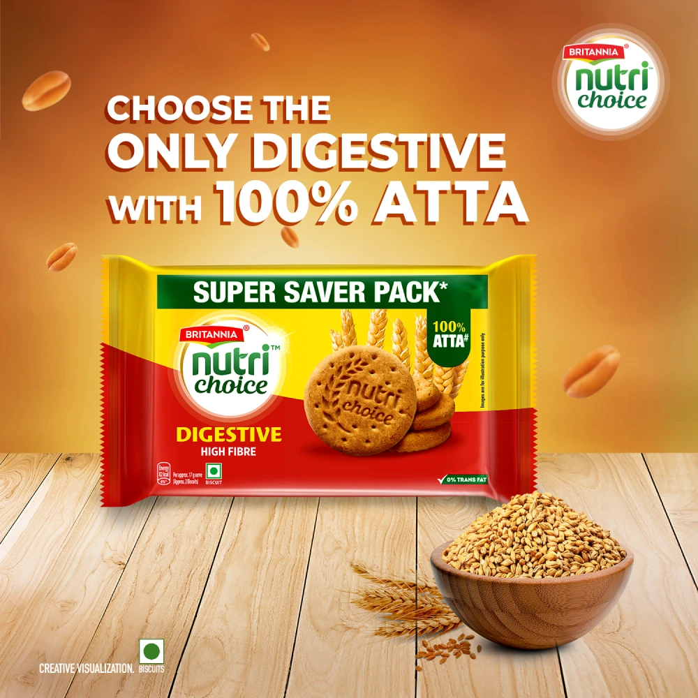 Nutrichoice Digestive High Fibre Biscuits