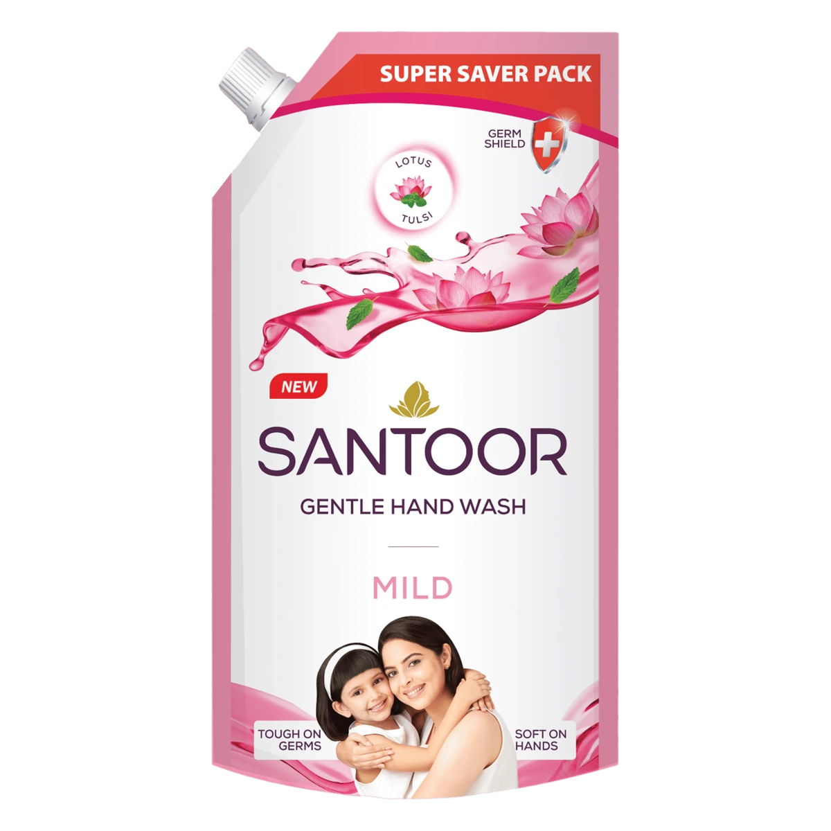 Mild Gentle Handwash Lotus and Tulsi Refill