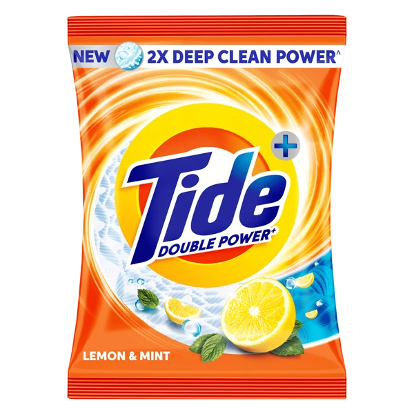 Tide Plus Double Power Lemon & Mint Detergent Powder