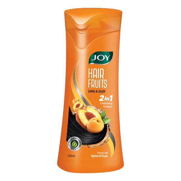 Joy Hair Fruits Long & Silky Apricot & Peach Fruit Conditioning Shampoo