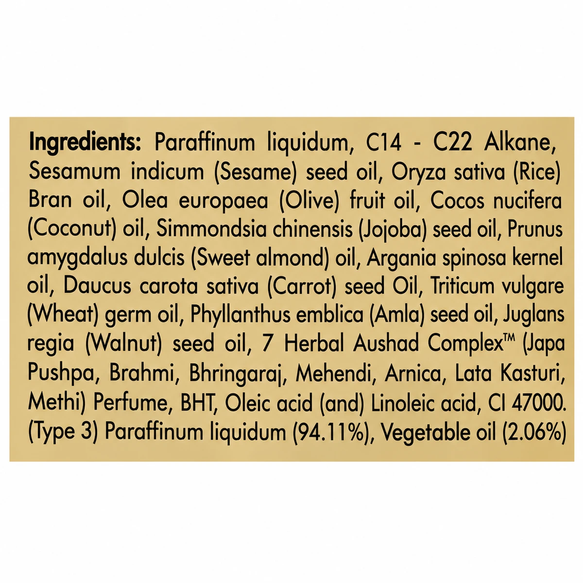 7 Oils in One Non Sticky Hair Oil