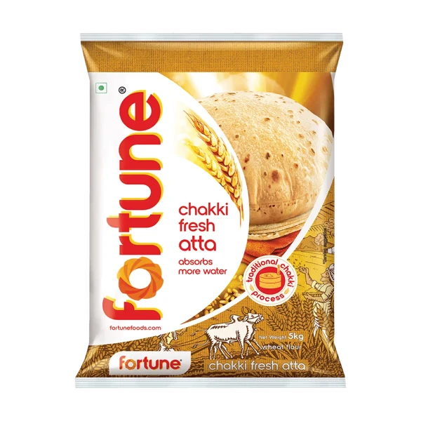 Fortune Chakki Fresh Atta (100% Atta, 0% Maida)