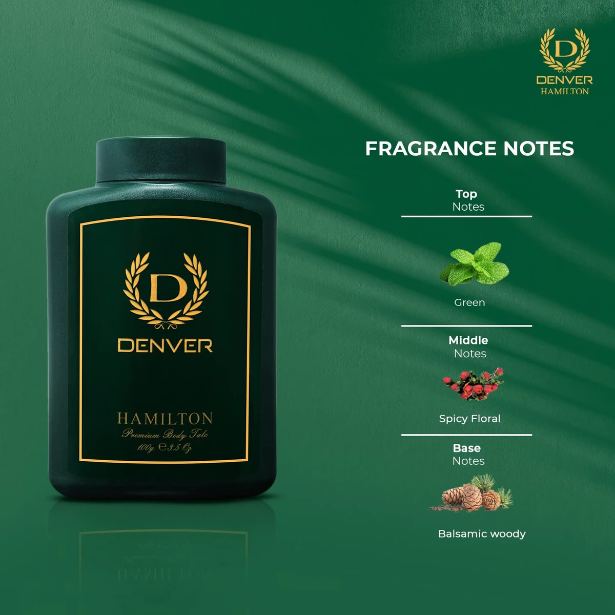 Hamilton Premium Body Talc