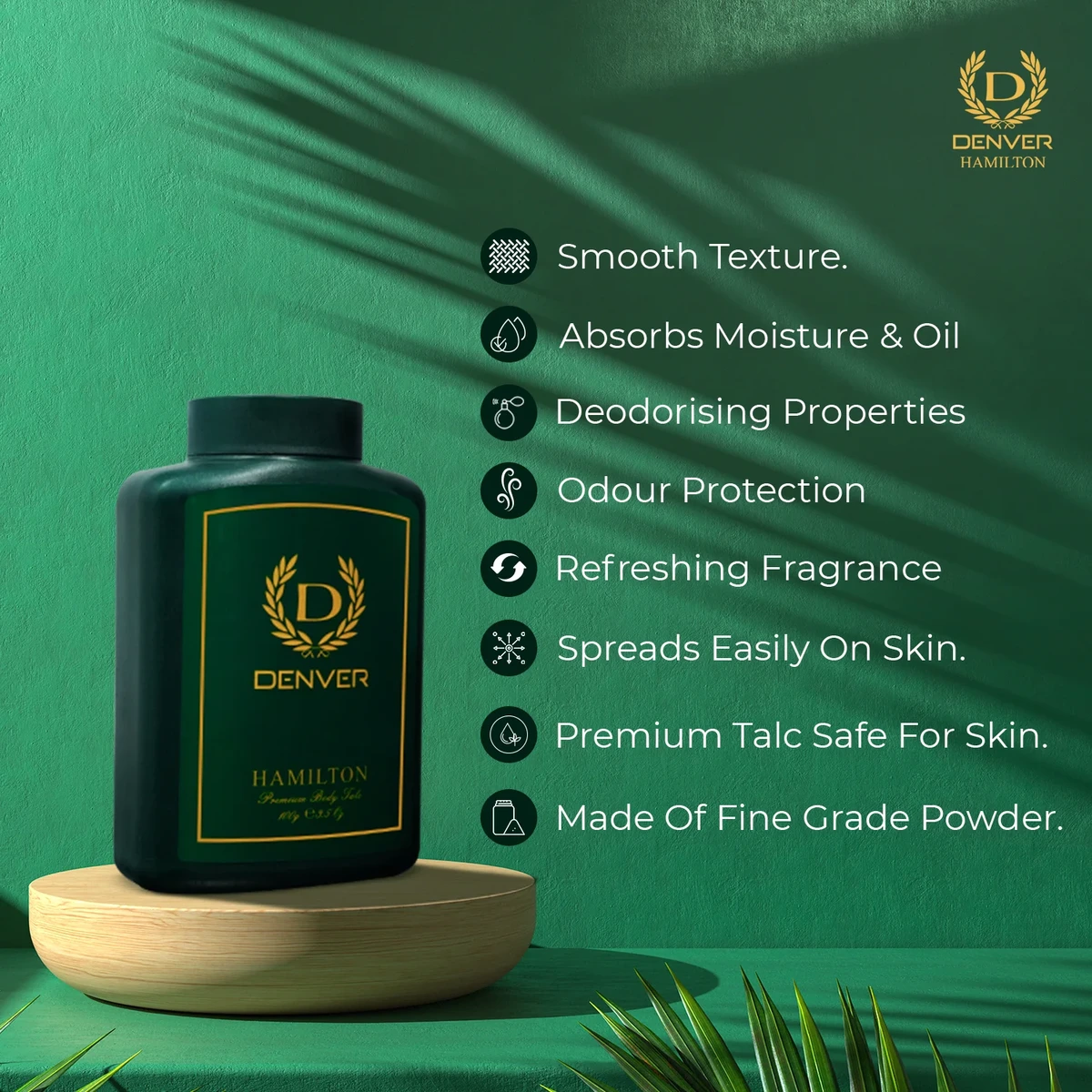 Hamilton Premium Body Talc