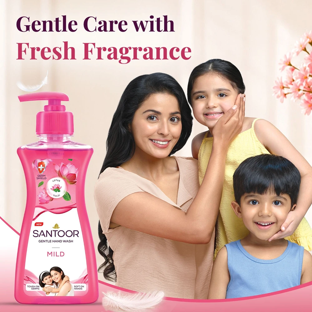 Mild Gentle Handwash Lotus and Tulsi