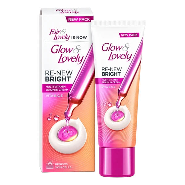 Glow & Lovely Re-New Bright Multivitamin Serum in Cream
