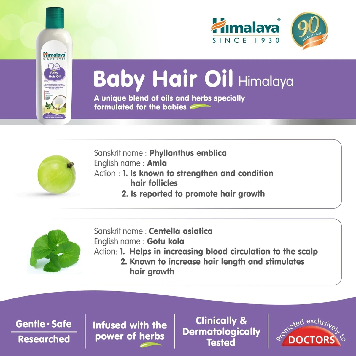 Baby Hair Oil / Shishu Kesh Tel