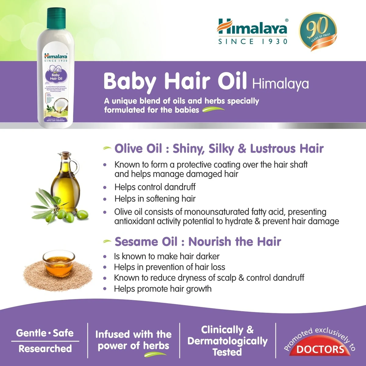 Baby Hair Oil / Shishu Kesh Tel