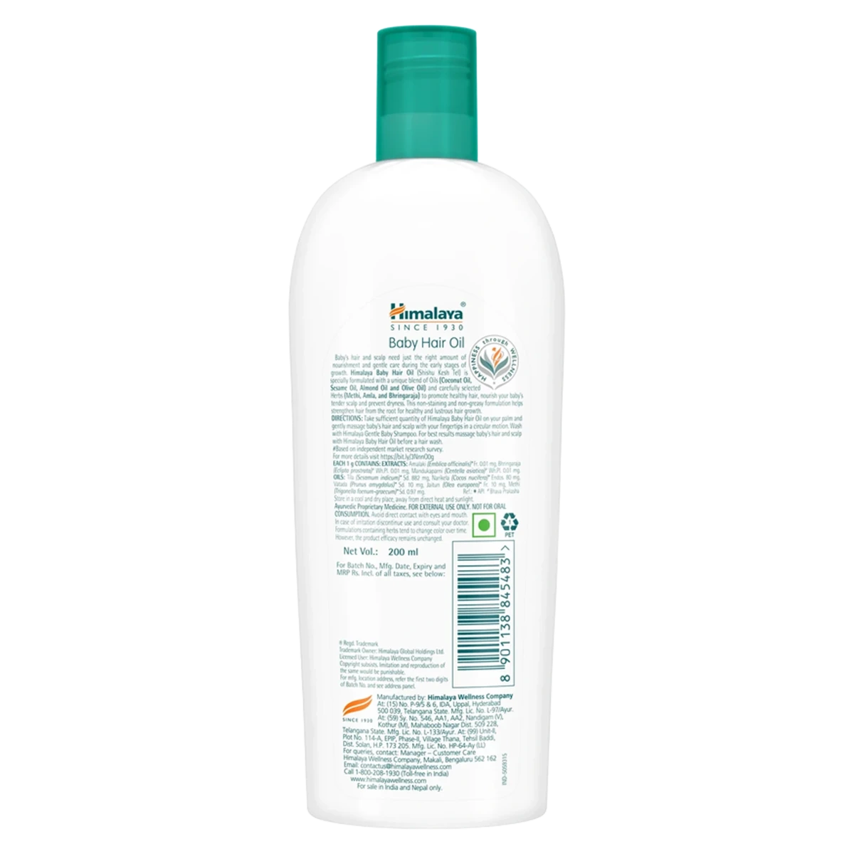 Baby Hair Oil / Shishu Kesh Tel
