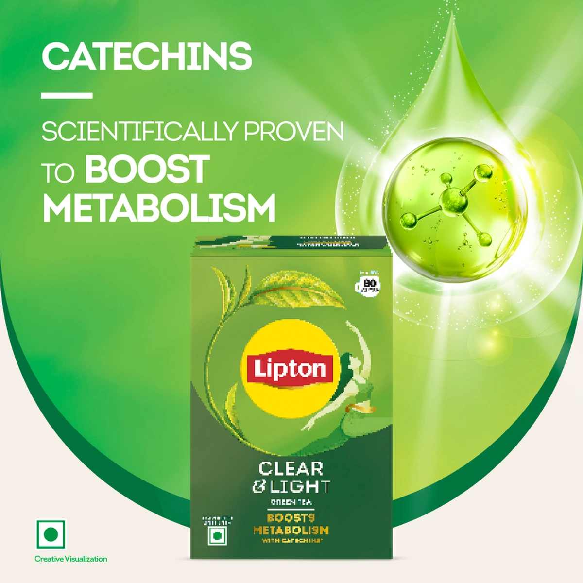 Clear & Light Green Tea