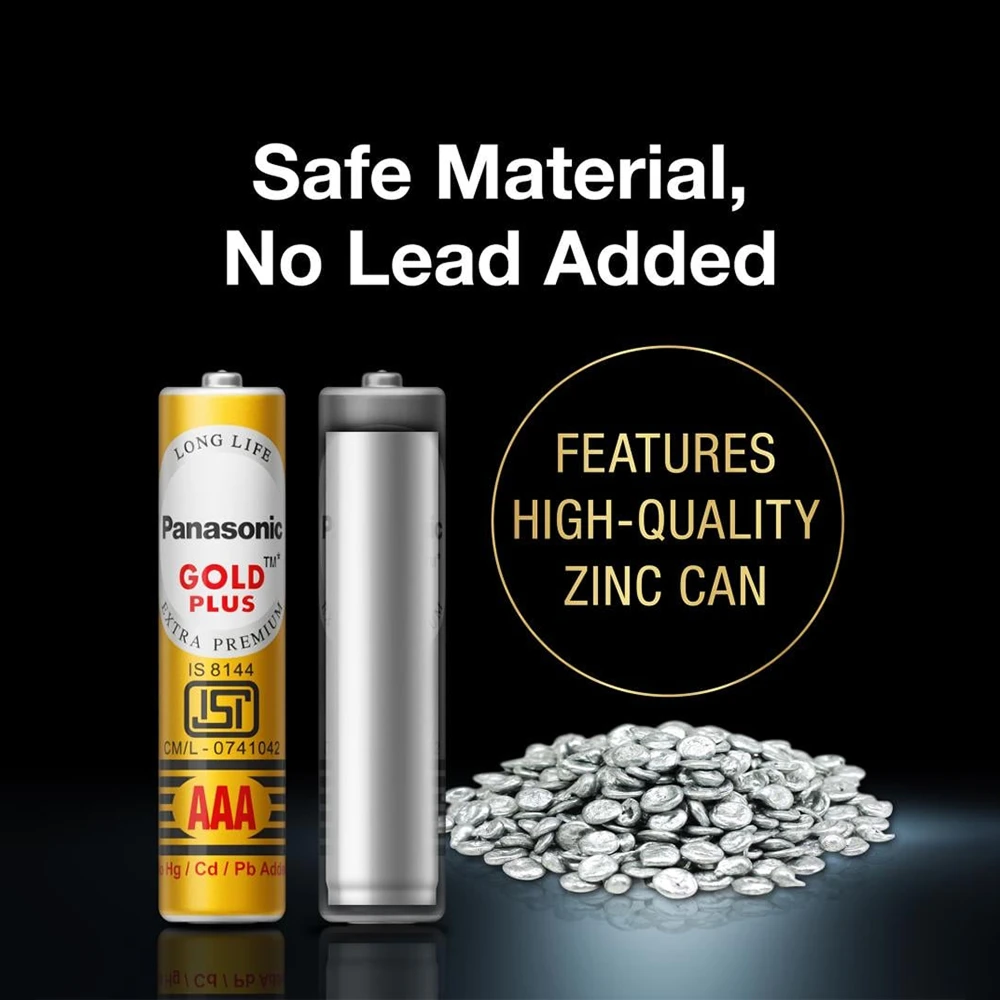 Gold Plus AAA Carbon Zinc Battery