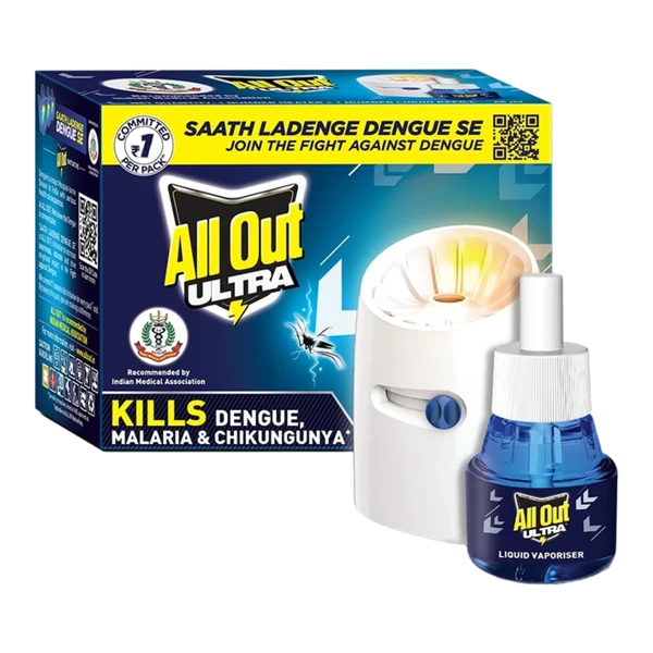All Out Ultra Liquid Vaporizer Machine with Refill