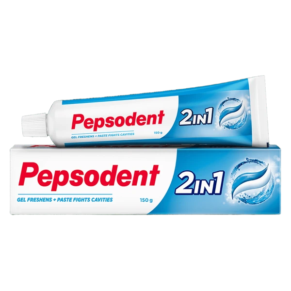 Pepsodent 2 in 1 Cavity Protection Gel Toothpaste