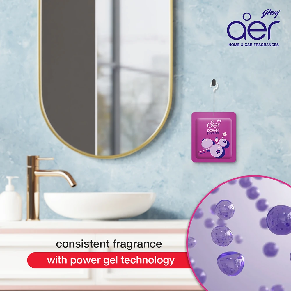 Aer Power Pocket Berry Rush Bathroom Fragrance