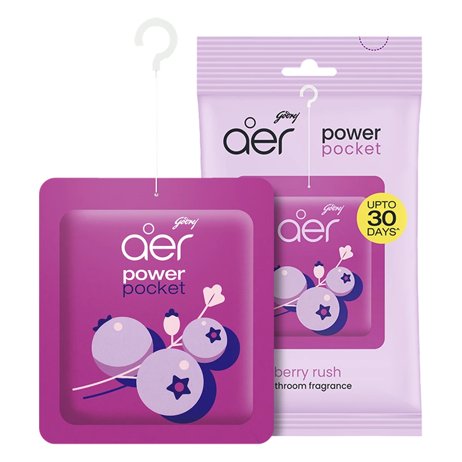 Aer Power Pocket Berry Rush Bathroom Fragrance