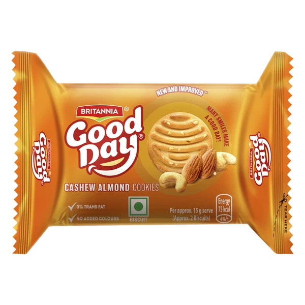 Britannia Good Day Rich Cashew Almond Cookies