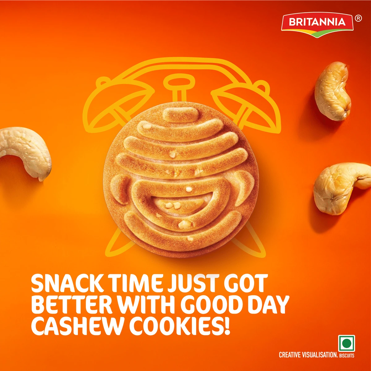 Good Day Rich Cashew Almond Cookies
