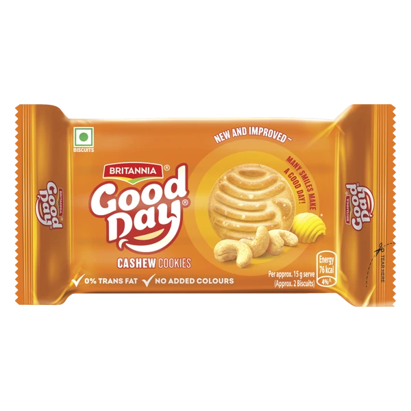 Britannia Good Day Rich Cashew Cookies