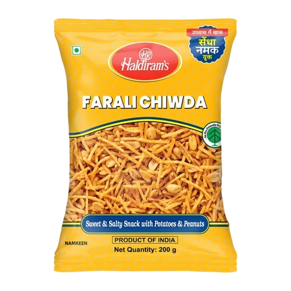 Haldiram's Farali Chiwda Namkeen Sweet & Salty with Peanuts