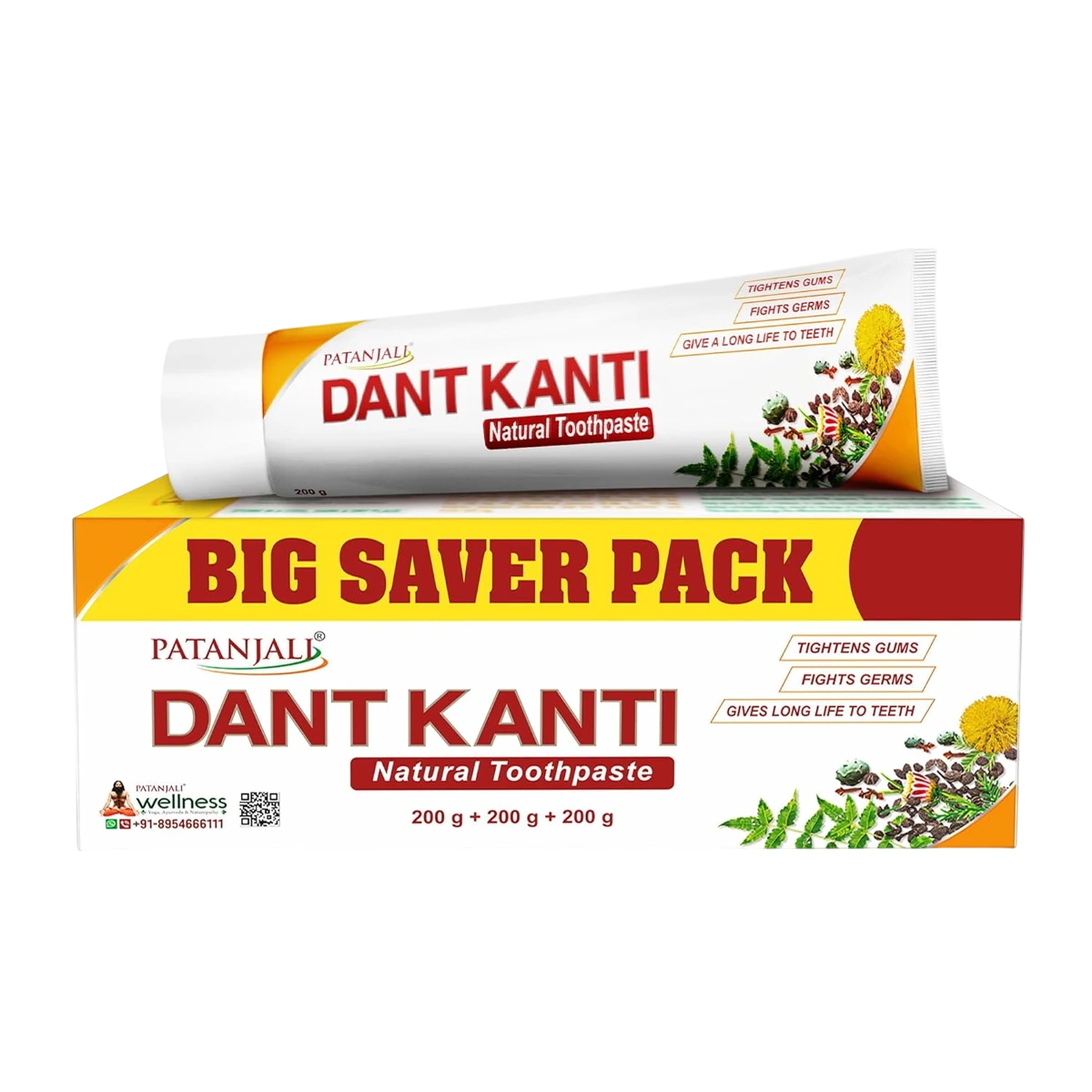 Dant Kanti Natural Herbal Toothpaste