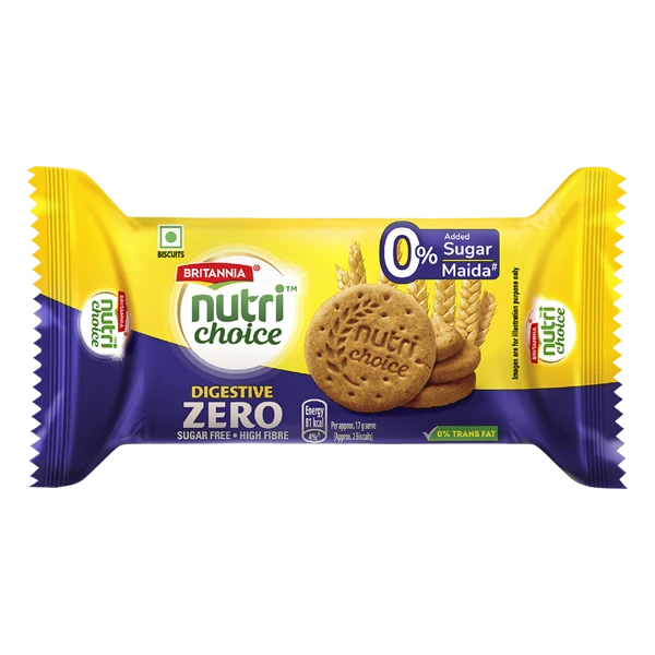 Britannia Nutrichoice Digestive Zero Biscuits