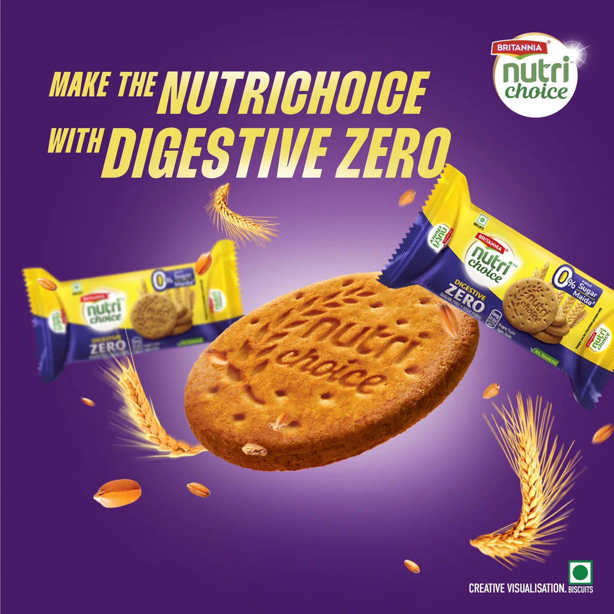 Nutrichoice Digestive Zero Biscuits