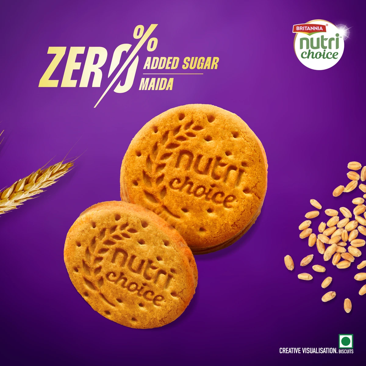 Nutrichoice Digestive Zero Biscuits