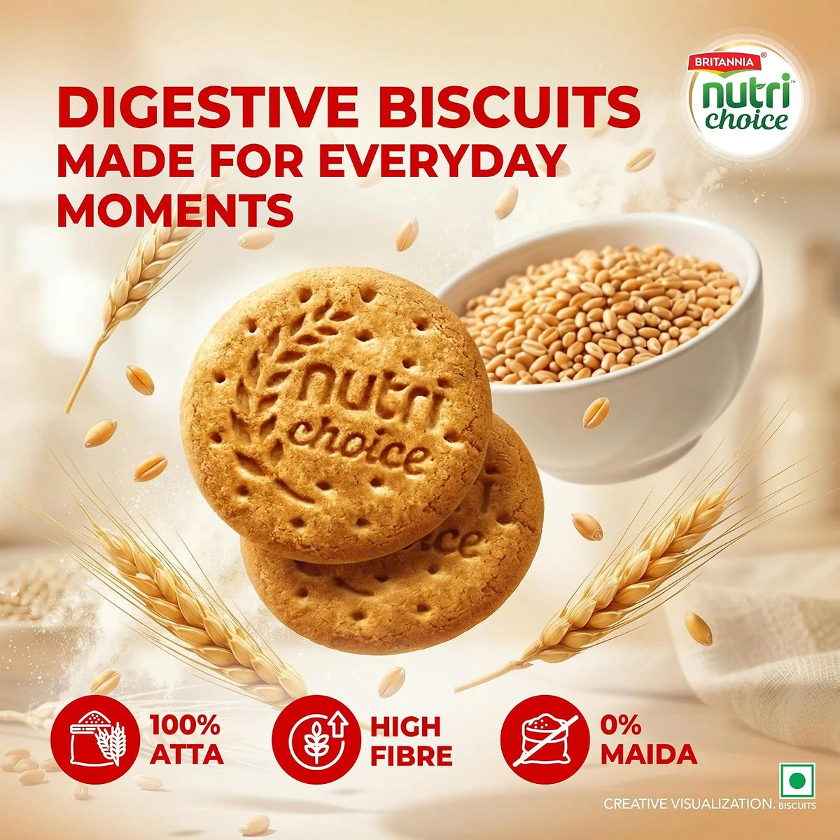 Nutri Choice High Fibre Digestive Biscuits