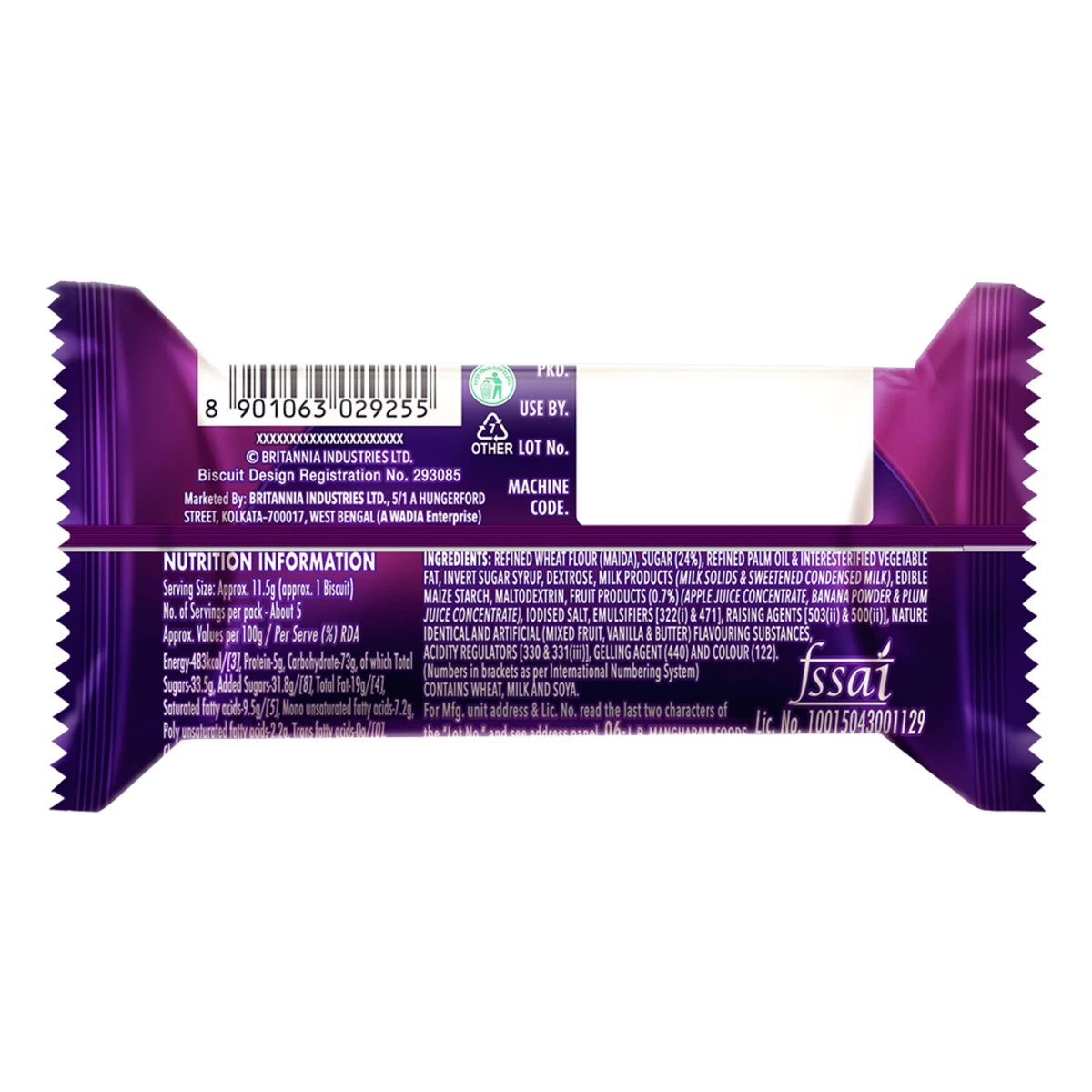 Treat JimJam Naughty Jam Crème Biscuits
