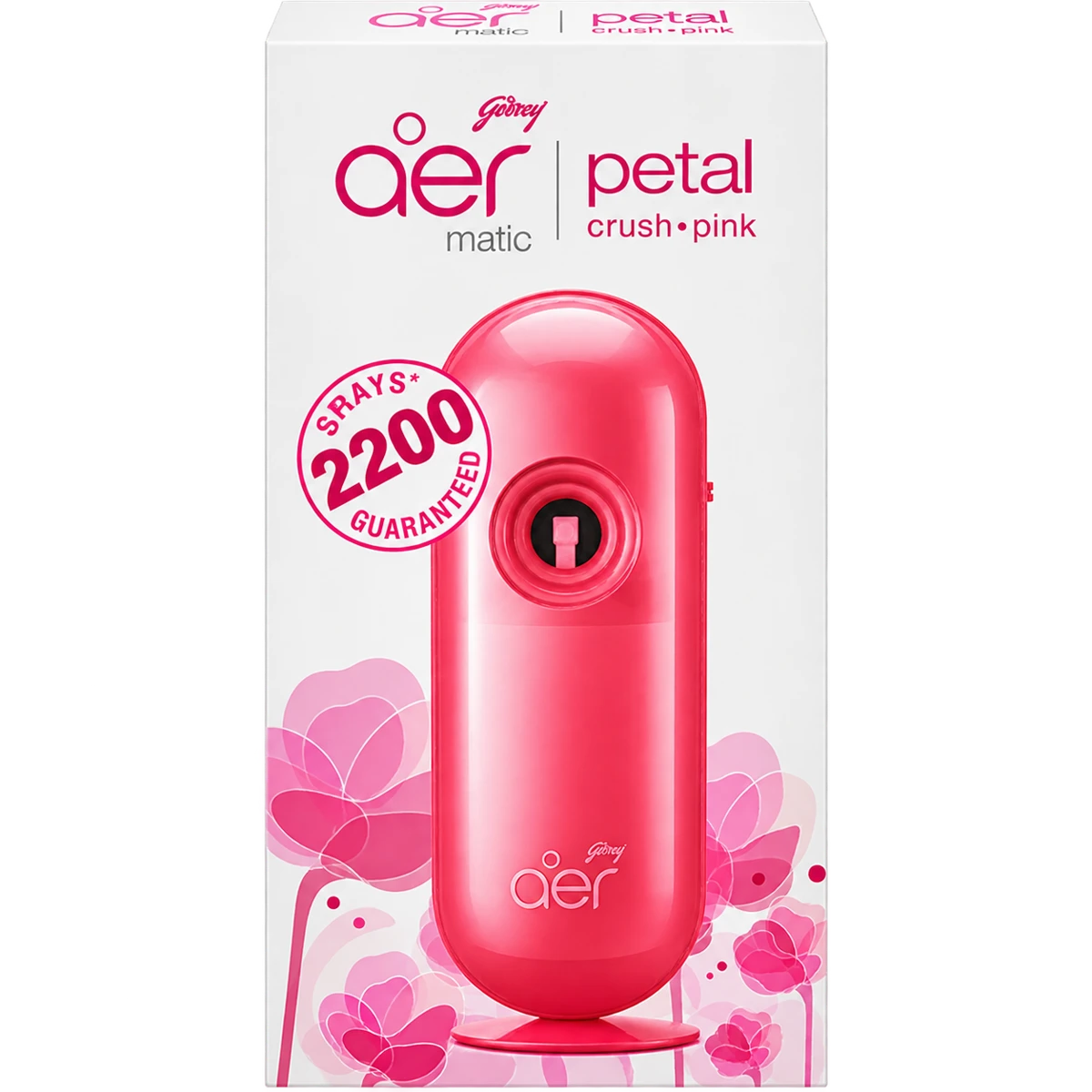 Aer Matic Petal Crush Pink Home Freshner
