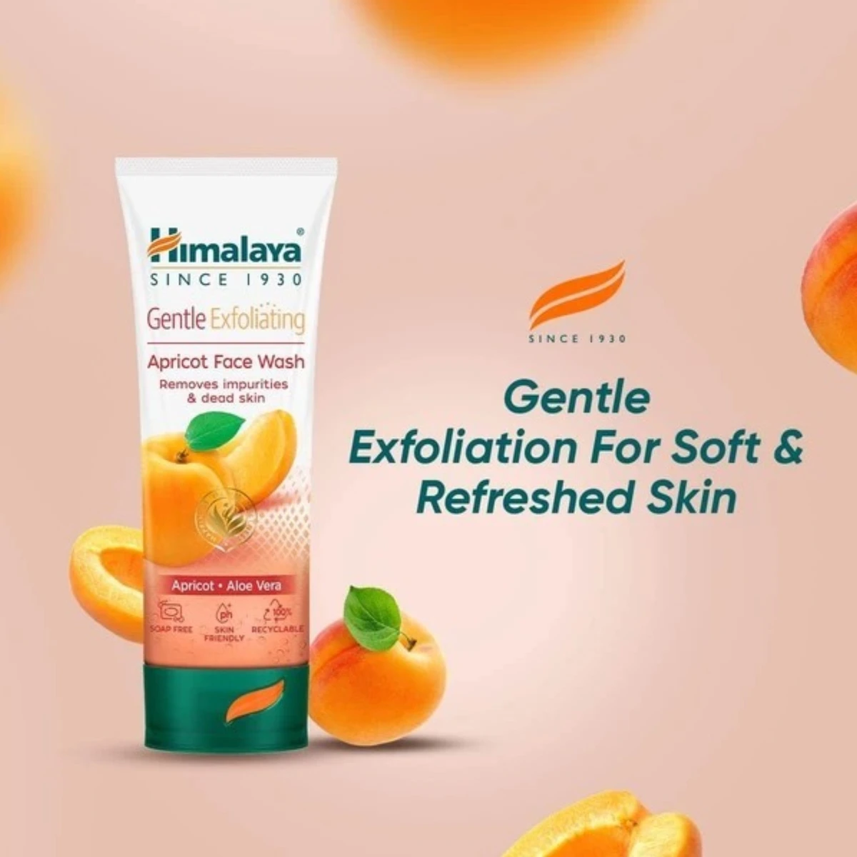 Gentle Exfoliating Apricot Facewash
