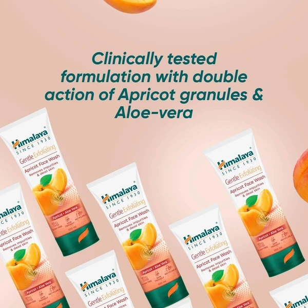 Gentle Exfoliating Apricot Facewash