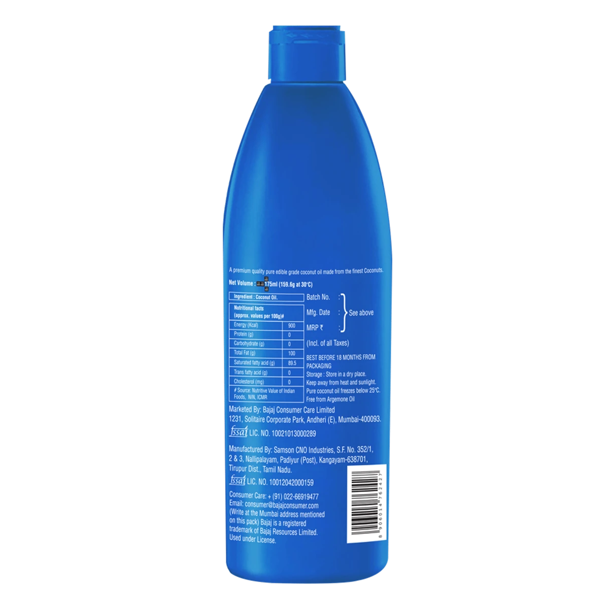 100% Pure Coconut Hair Oil