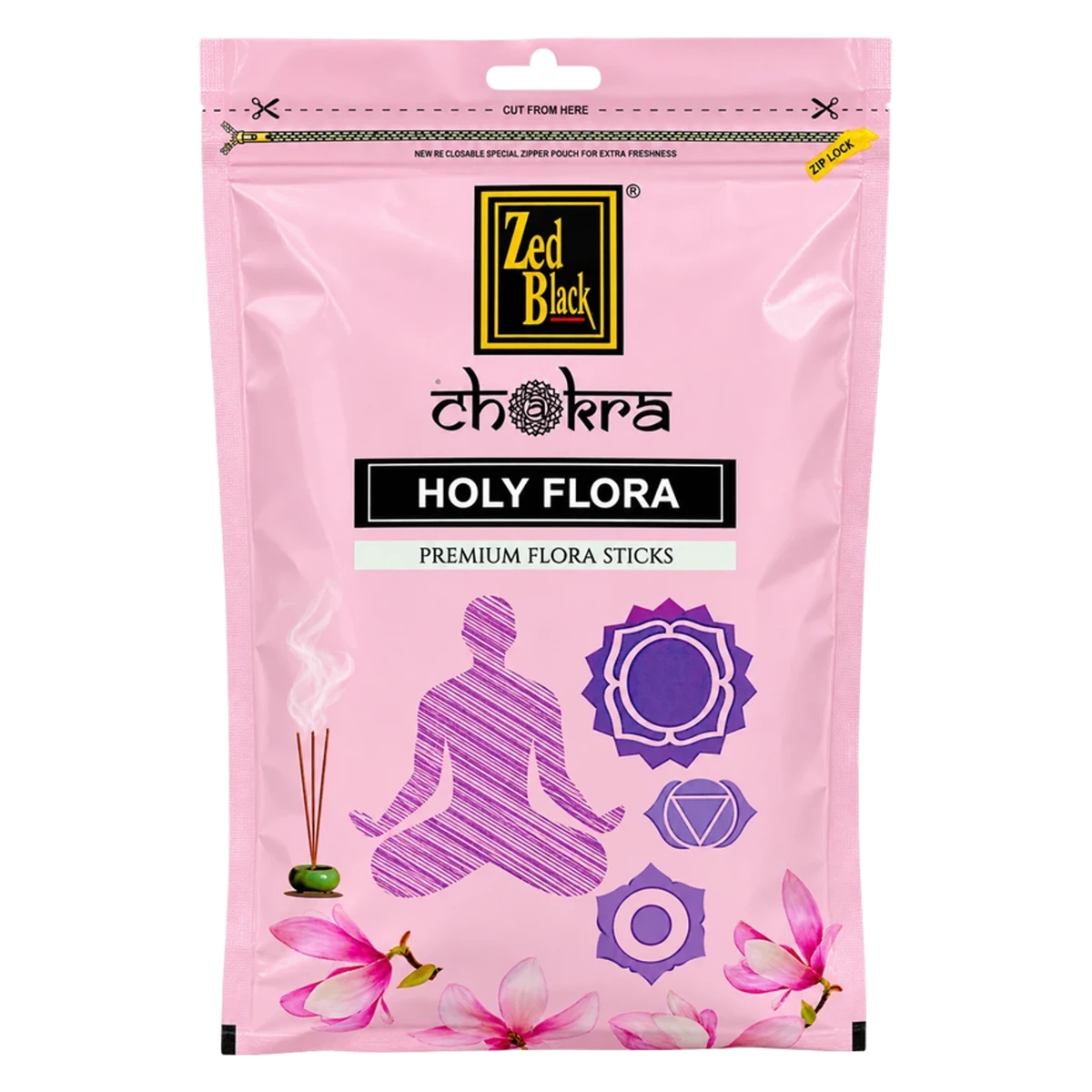 Chakra Holy Flora Premium Sticks Agarbatti