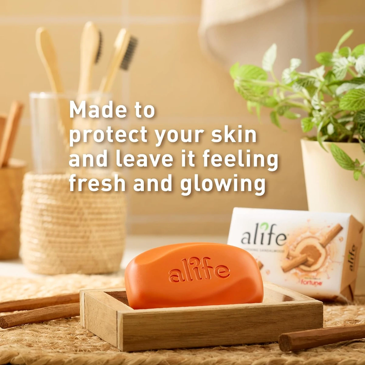 Alife Soothing Sandalwood Soap SET