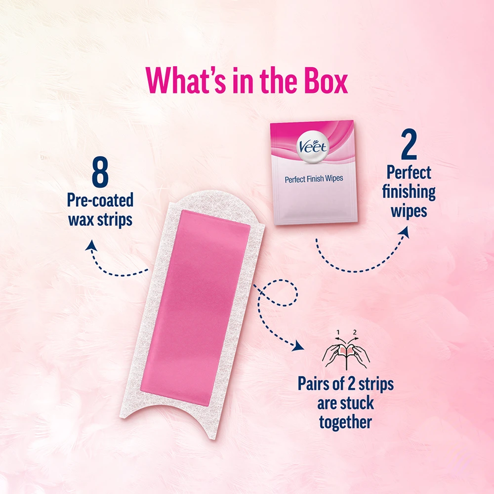 Professional Ready-to-use Wax Strips for Normal Skin