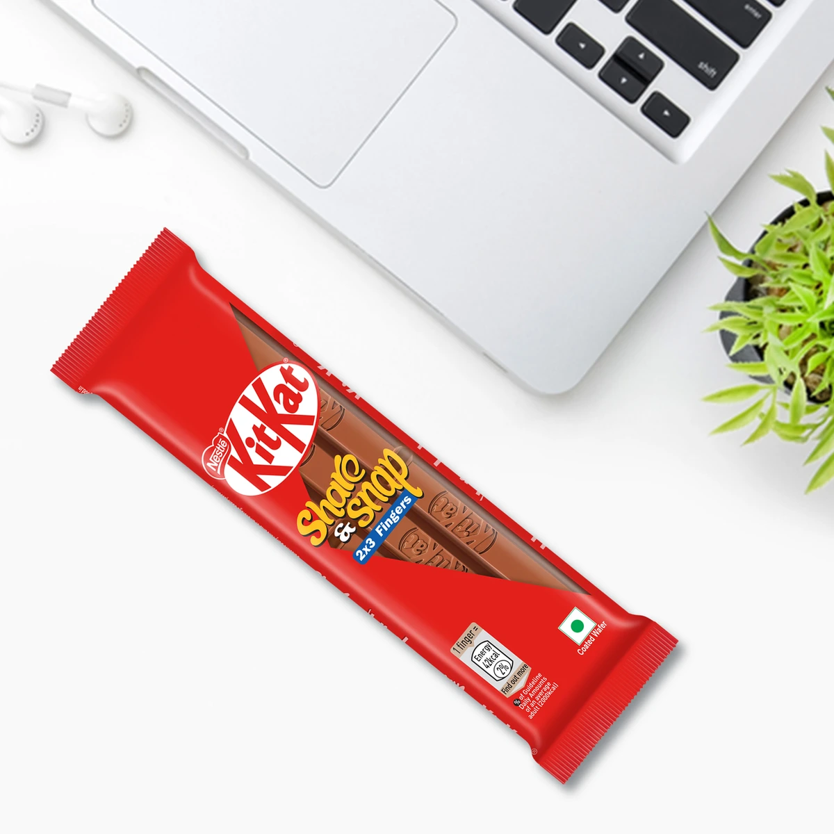 KitKat Share & Snap 2x3 Fingers Wafer Bar