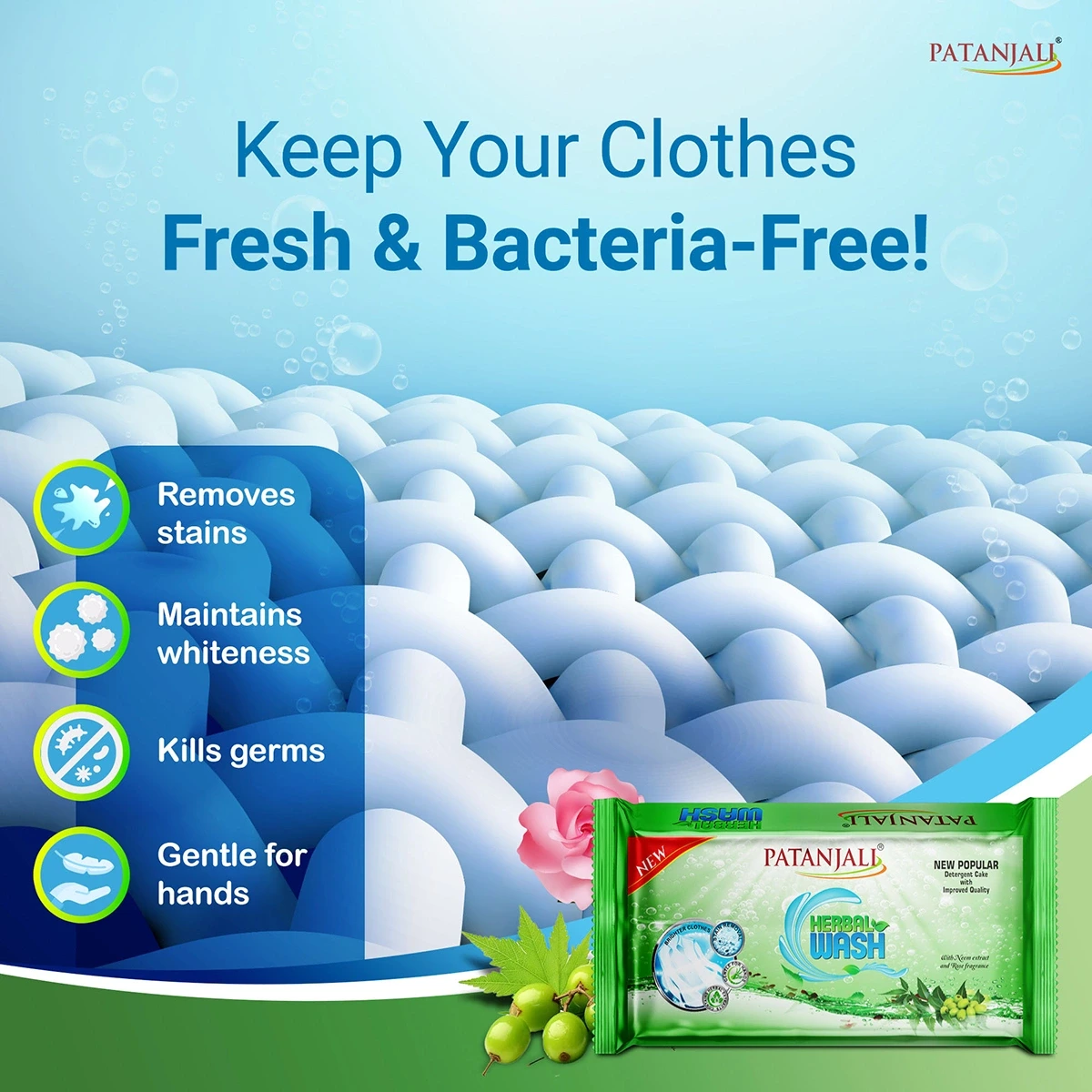 Herbal Wash Detergent Bar
