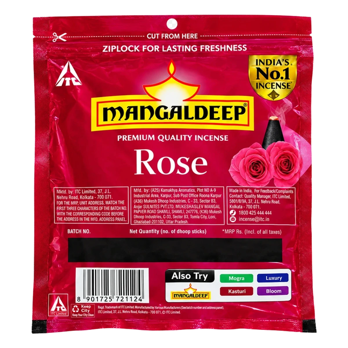 Premium Quality Incense Rose Dhoop