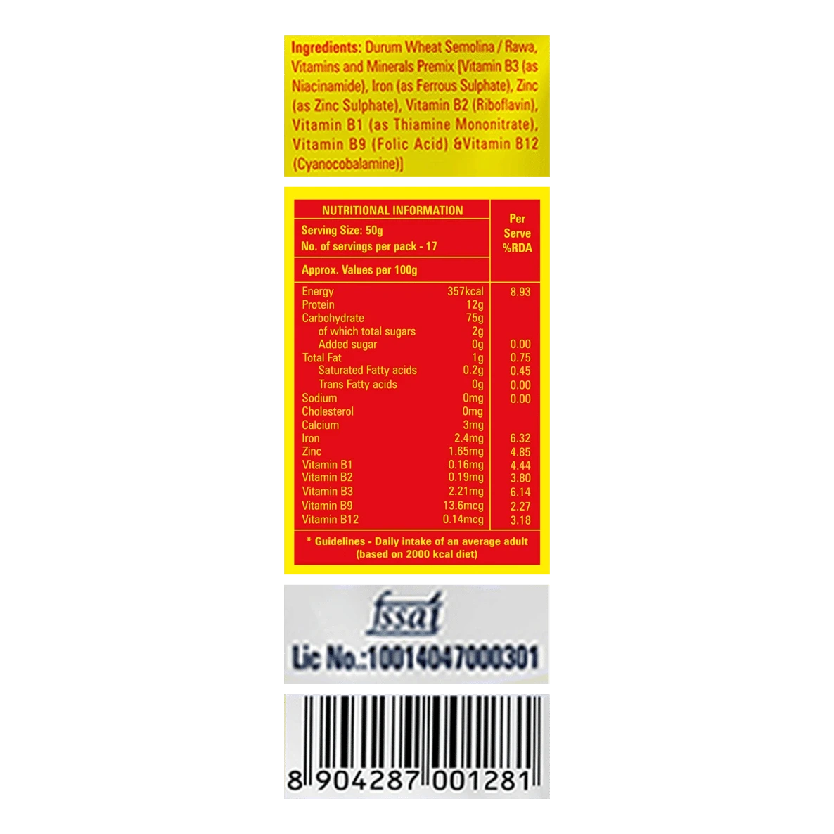Nutraawell Pasta Macaroni Elbow