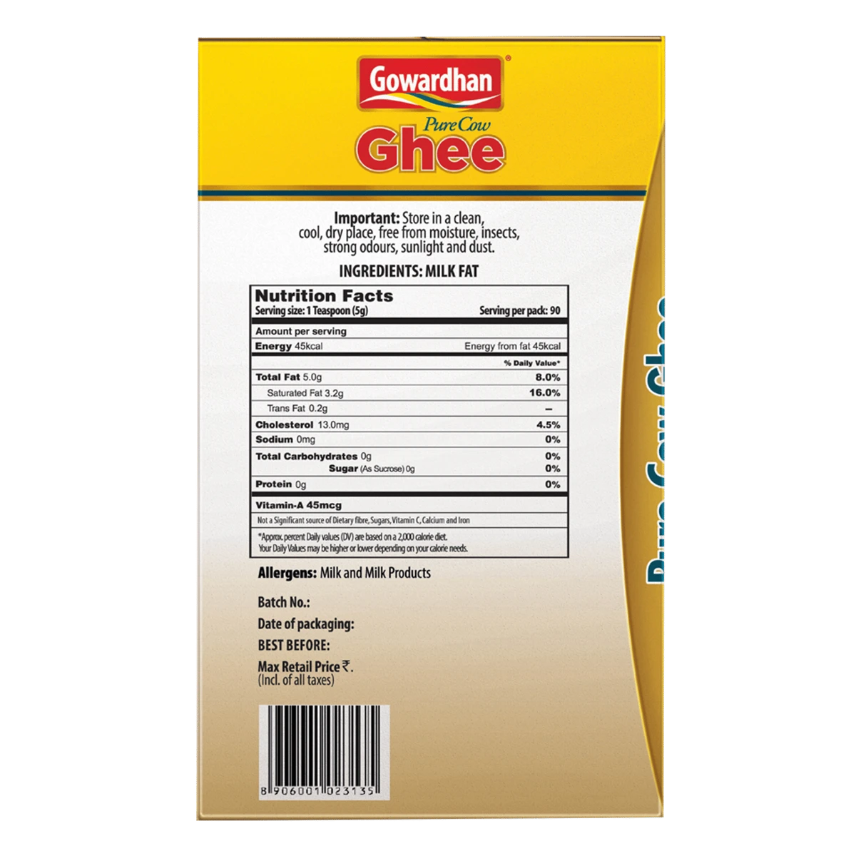 Pure Cow Ghee